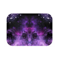 Pastel Goth Galaxy Bath Mat — Purple Nebula Cosmic Bathroom Decor