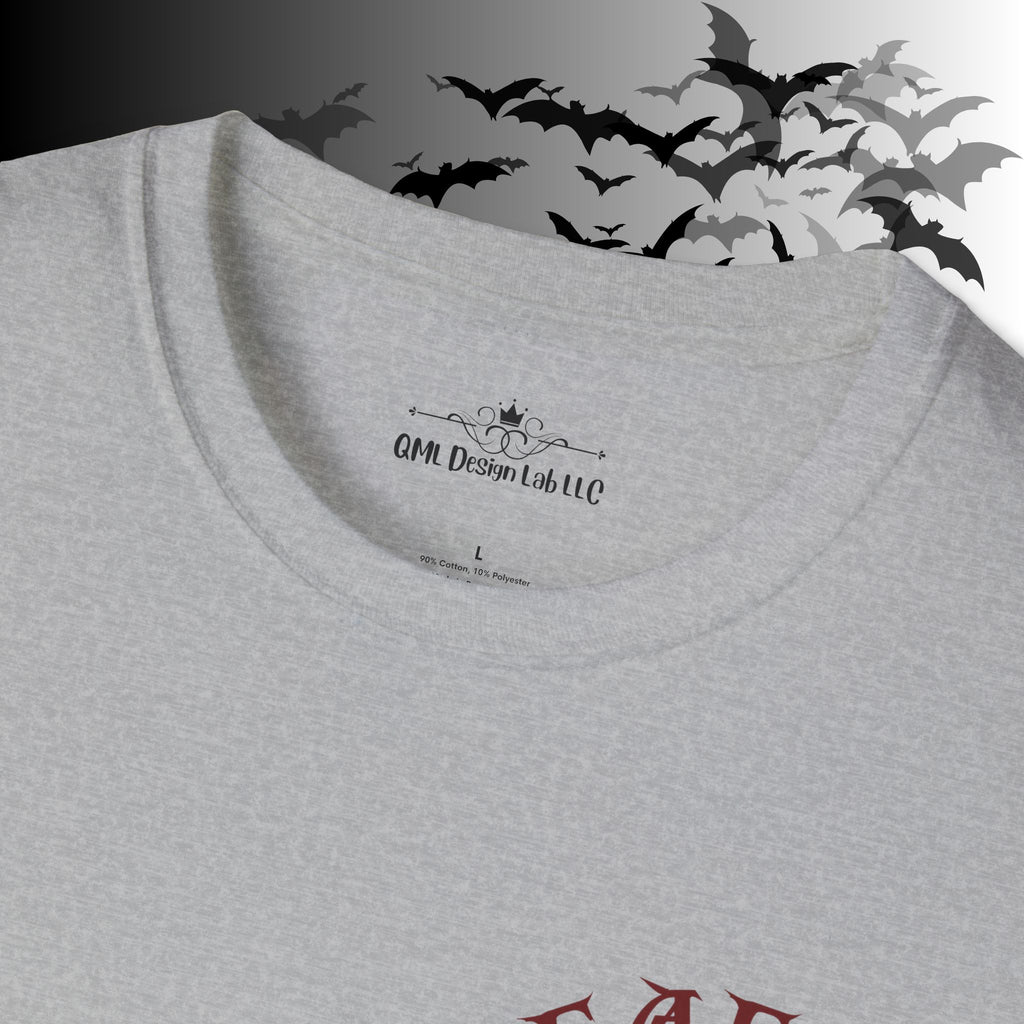 "FAFO" I Identify As A Threat T-Shirt — Gothic Humor Front & Back Print