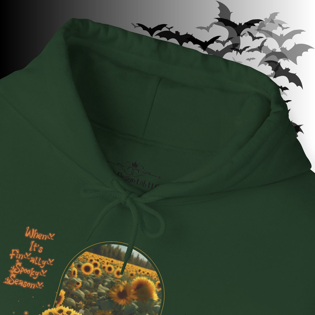Summerween Ghost Hoodie — When It's Finally Spooky Season Pullover