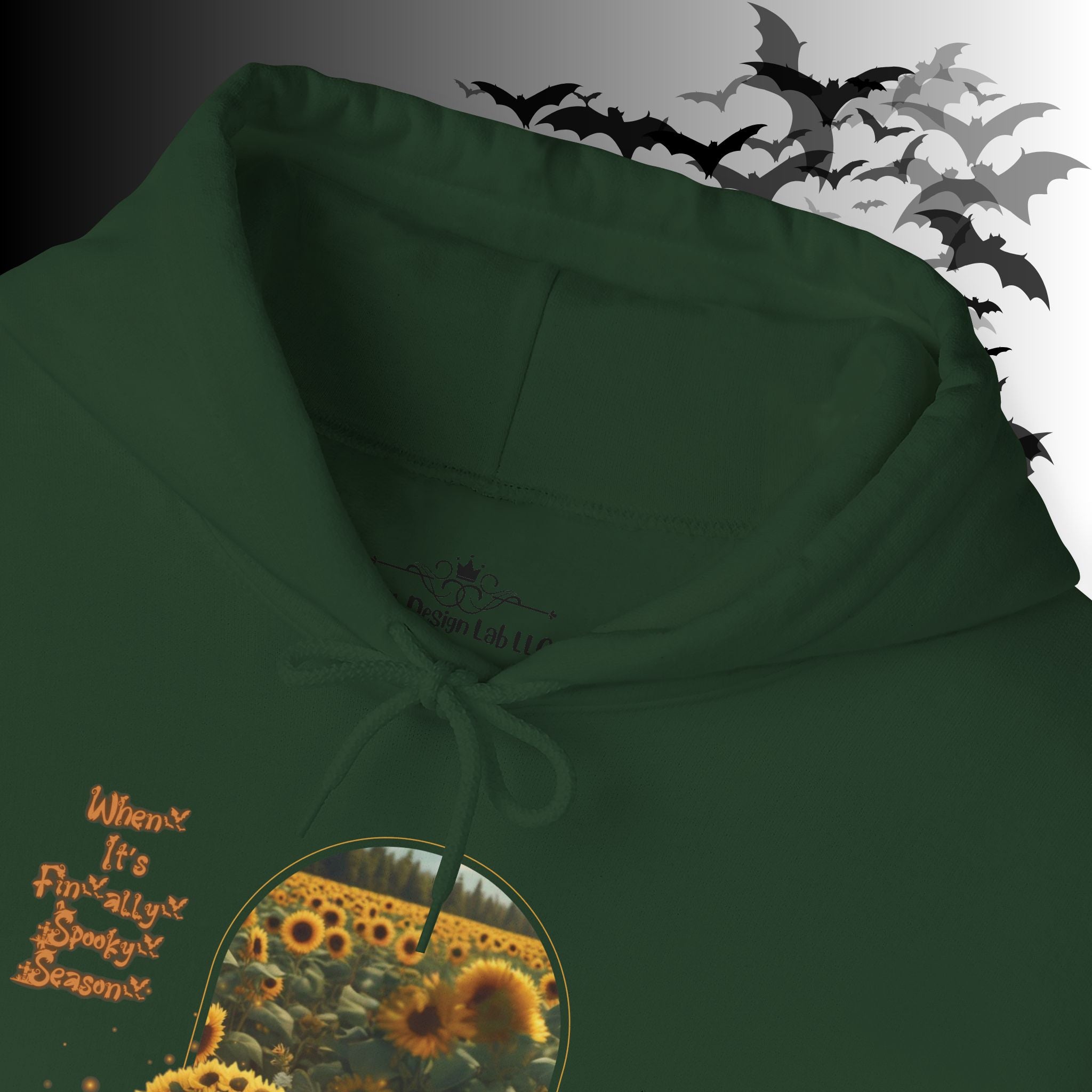 Summerween Ghost Hoodie — When It's Finally Spooky Season Pullover