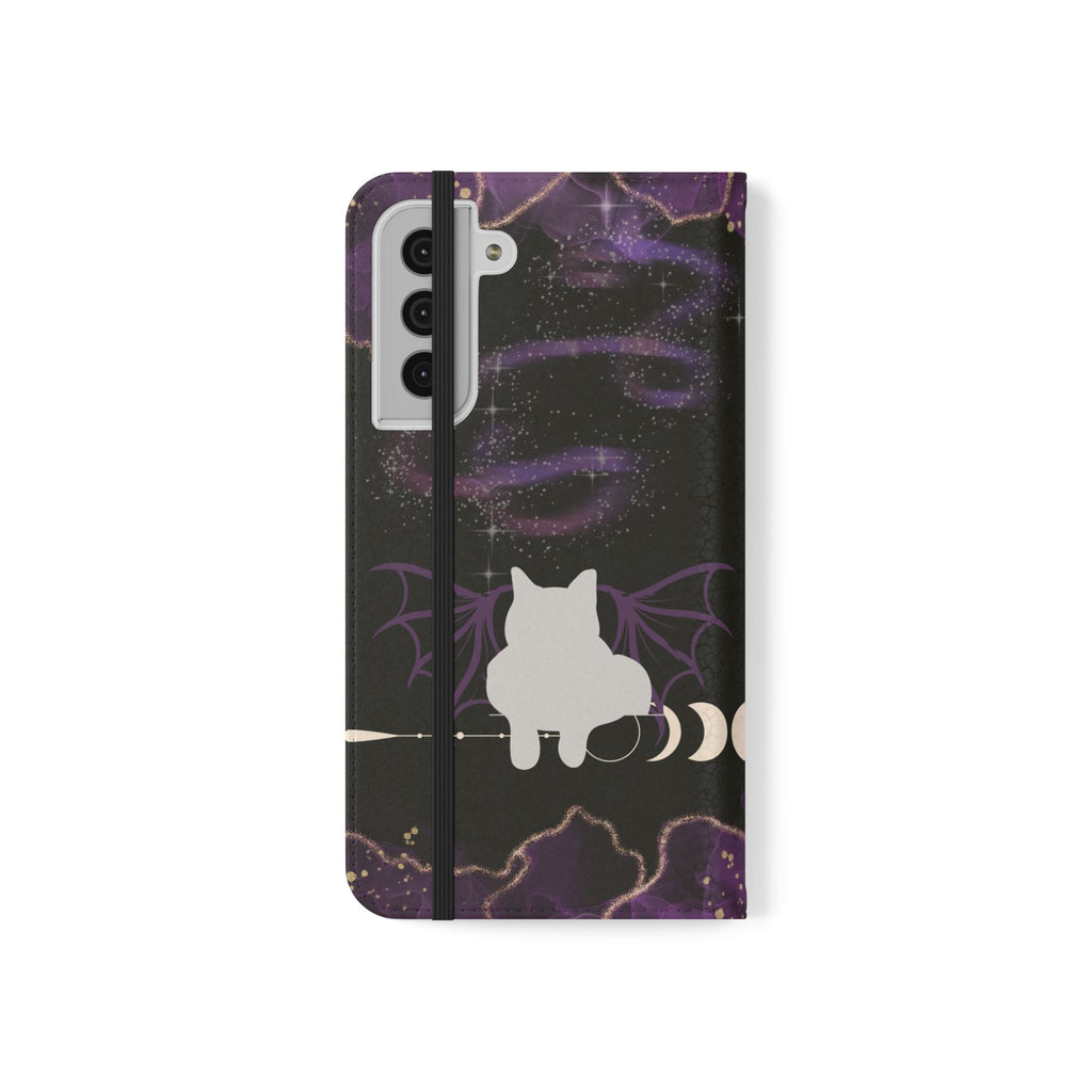 Copy of Goth Botanical Flip Wallet Case for iPhone and Samsung Galaxy Phones