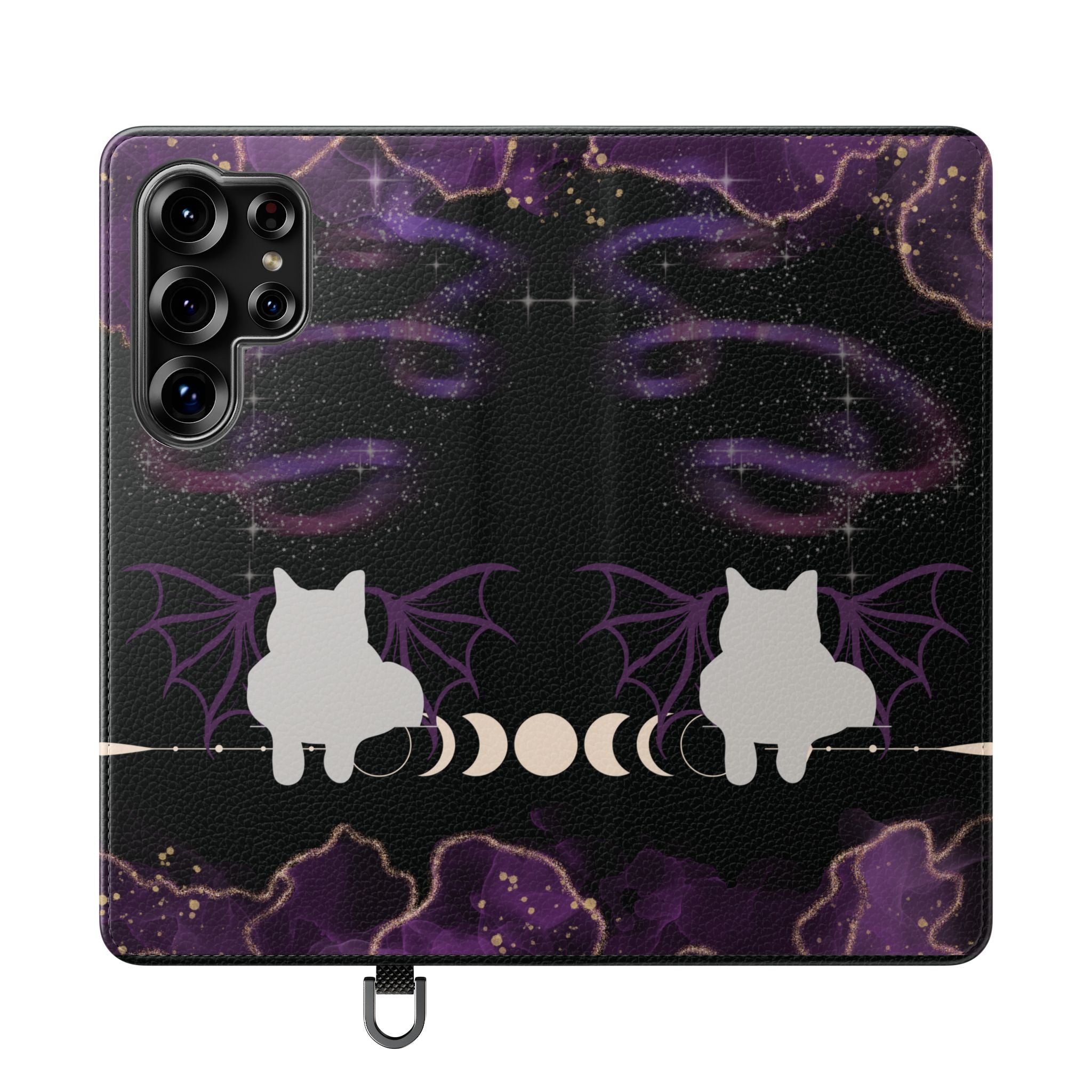Copy of Goth Botanical Flip Wallet Case for iPhone and Samsung Galaxy Phones