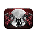 Gothic Grim Reaper Cat Bath Mat — Full Moon Bathroom Decor