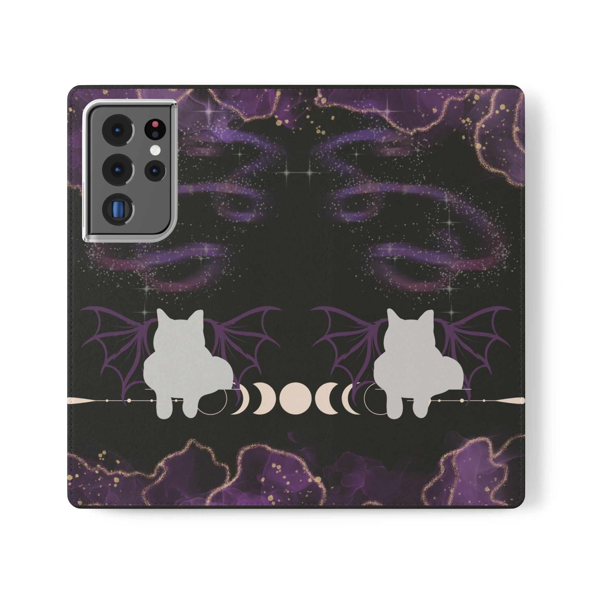 Copy of Goth Botanical Flip Wallet Case for iPhone and Samsung Galaxy Phones