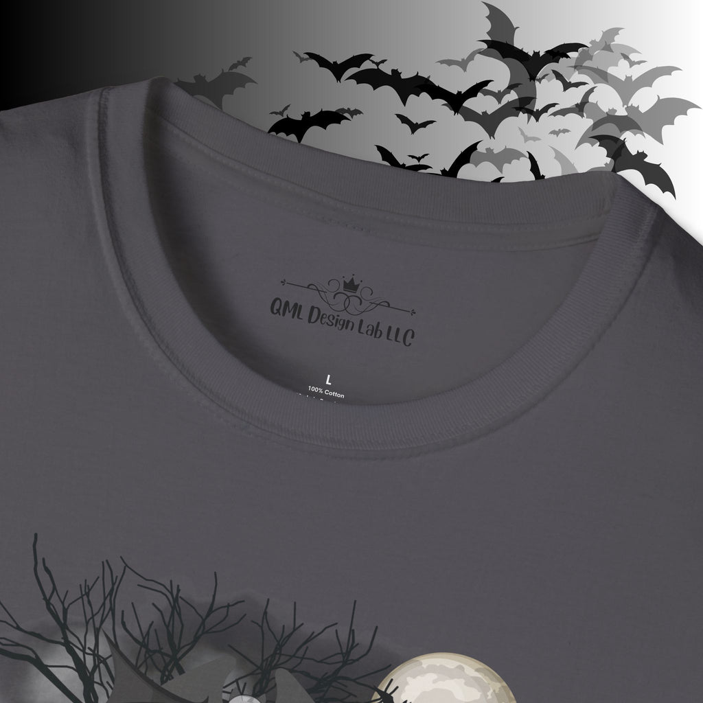 "Here Lies My Last F*ck" Gothic Gravestone T-Shirt — Spooky Humor Tee