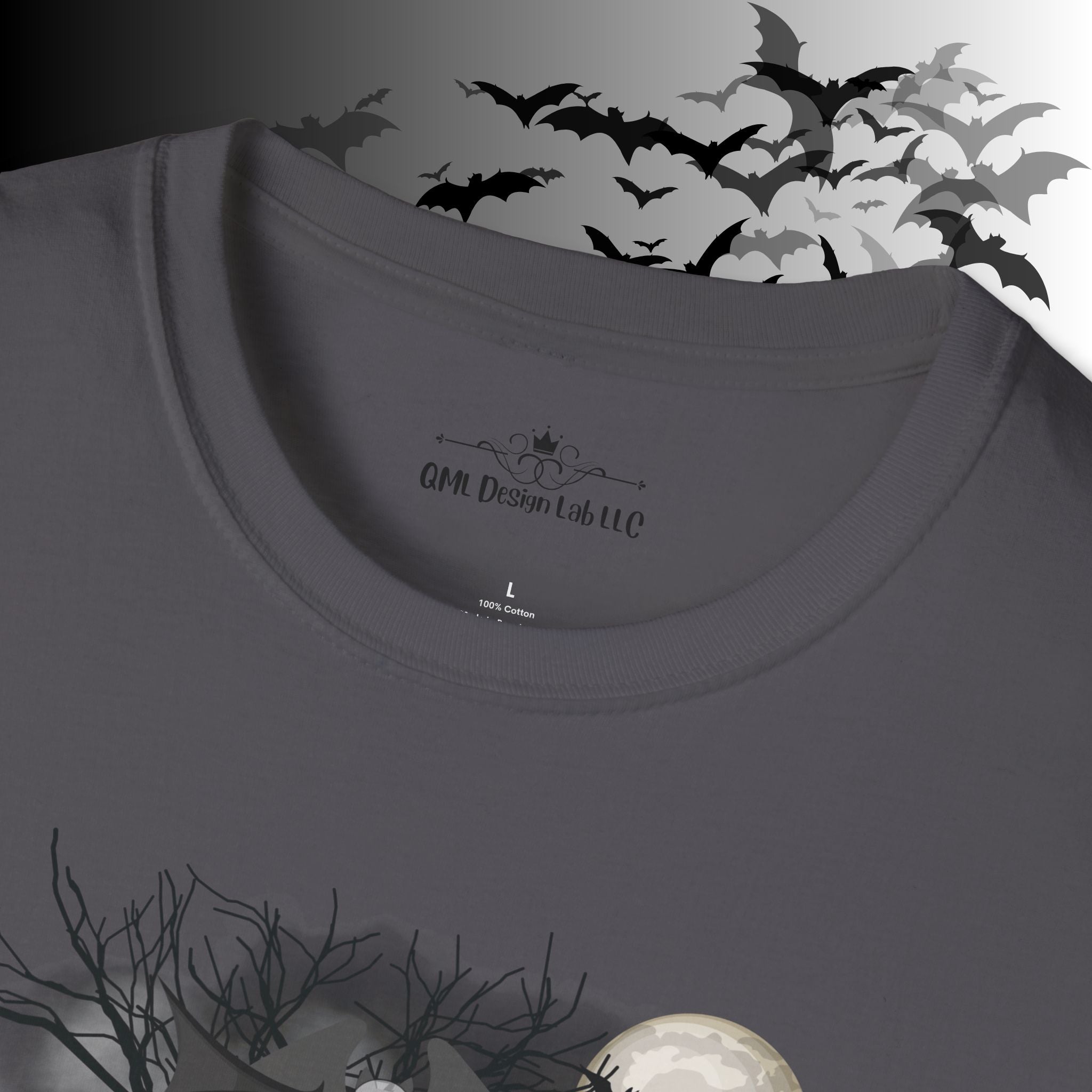 "Here Lies My Last F*ck" Gothic Gravestone T-Shirt — Spooky Humor Tee