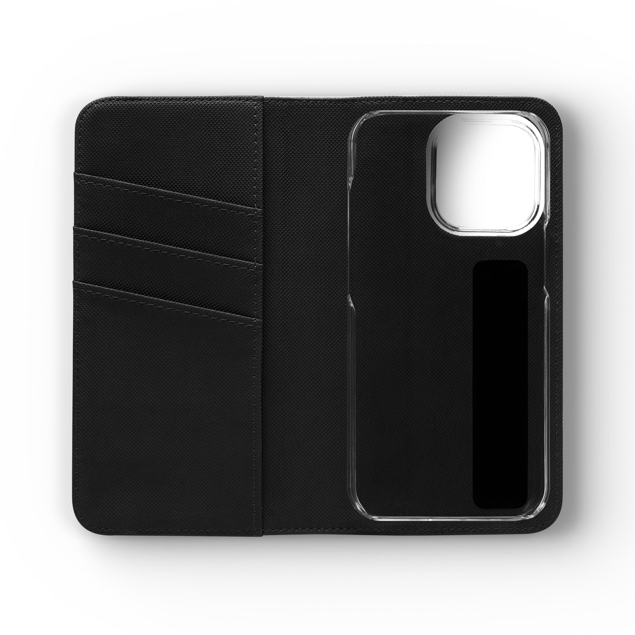 Gothic Bat Wallet Flip Case - Elegant Goth Phone Wallet - Bat Pattern Flip Case - Gothic Phone Case - Stylish Wallet Phone Case