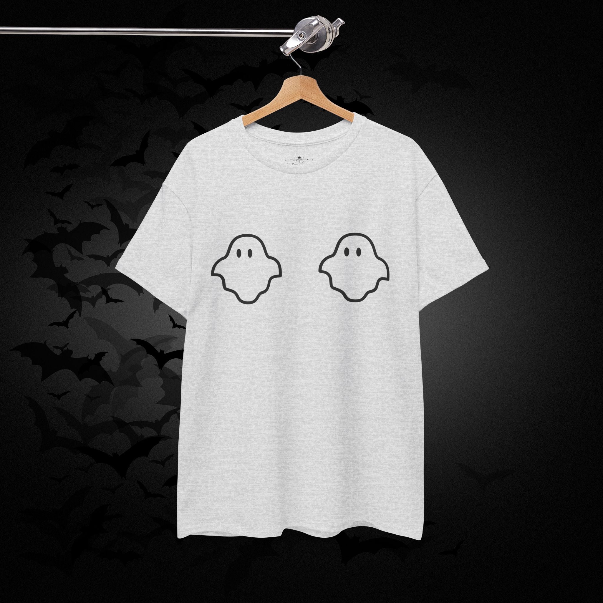 "Boo-bies" Ghost Pun Halloween T-Shirt — Funny Spooky Season Tee