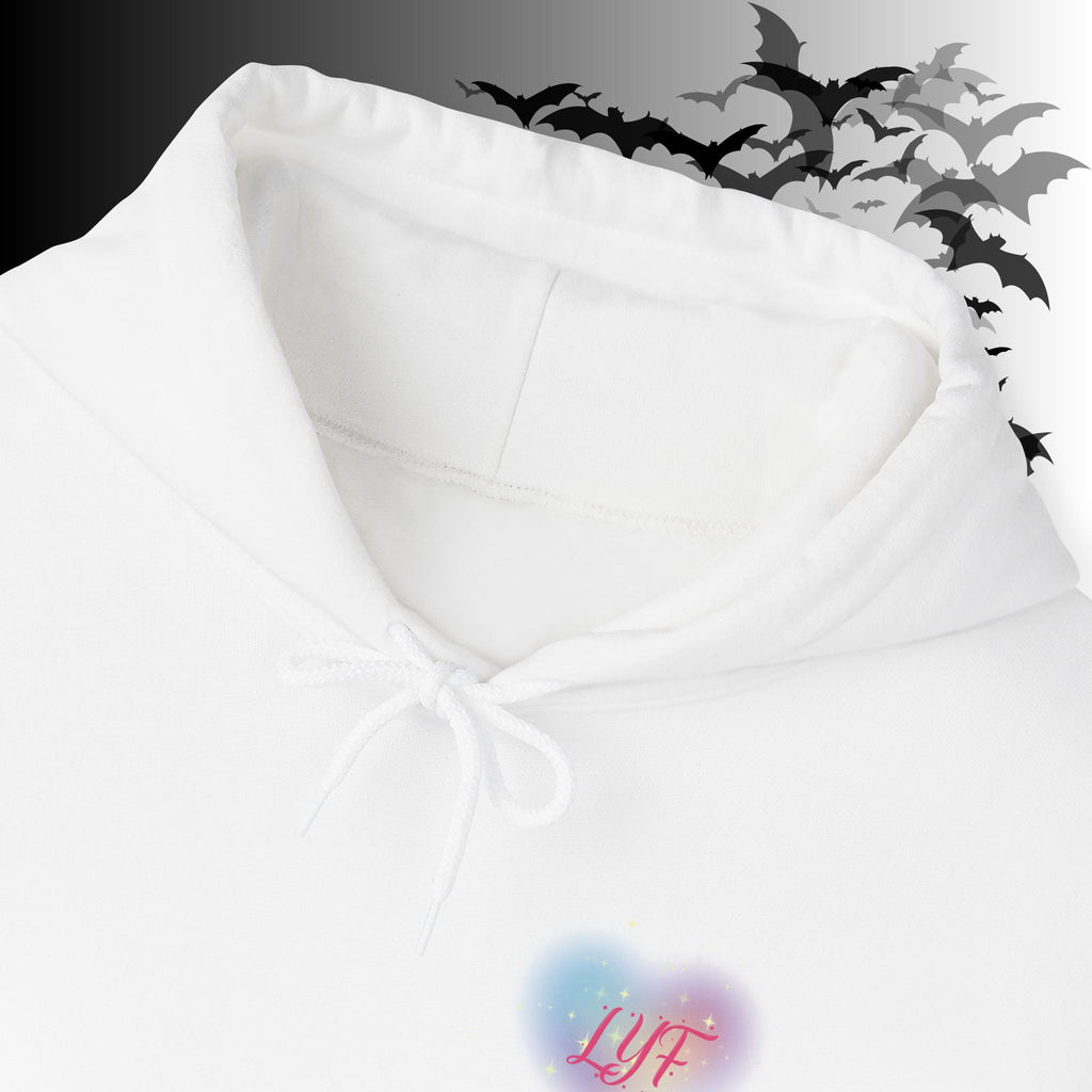 Love You Forever Skeleton Hoodie — Gothic Valentine's Couples Pullover