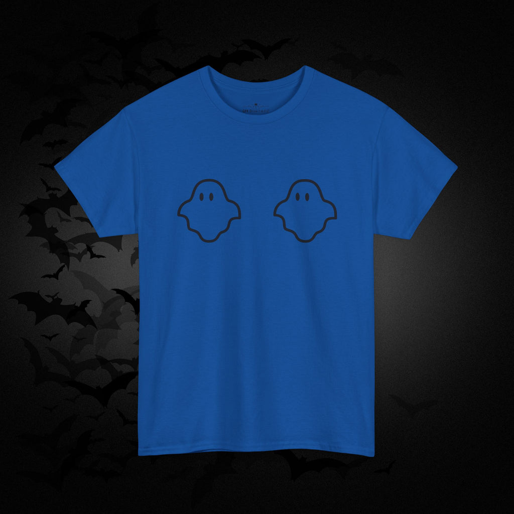 "Boo-bies" Ghost Pun Halloween T-Shirt — Funny Spooky Season Tee