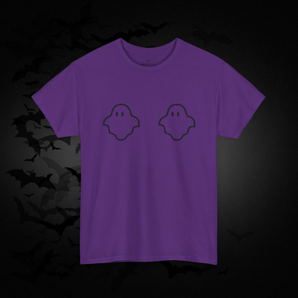 "Boo-bies" Ghost Pun Halloween T-Shirt — Funny Spooky Season Tee