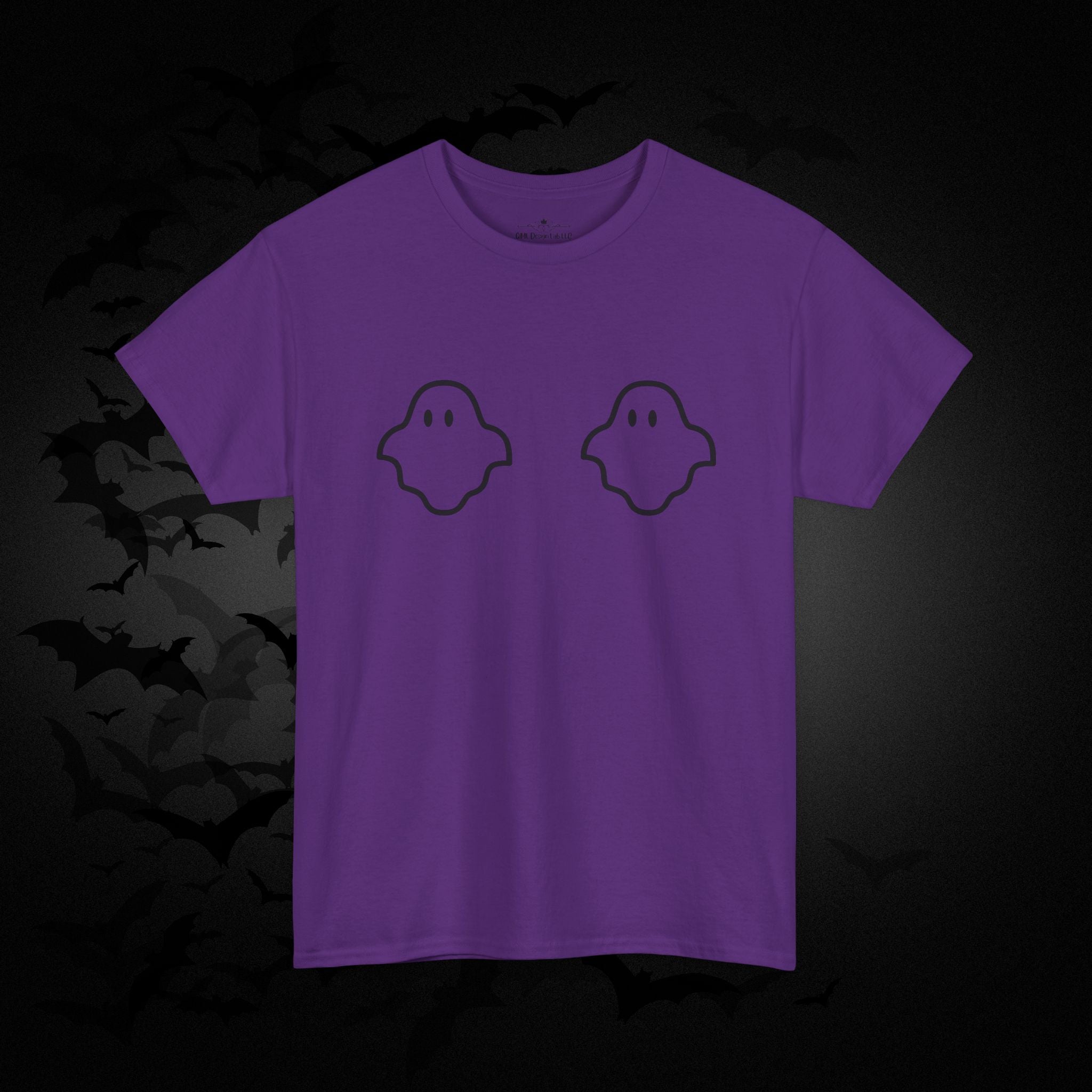 "Boo-bies" Ghost Pun Halloween T-Shirt — Funny Spooky Season Tee