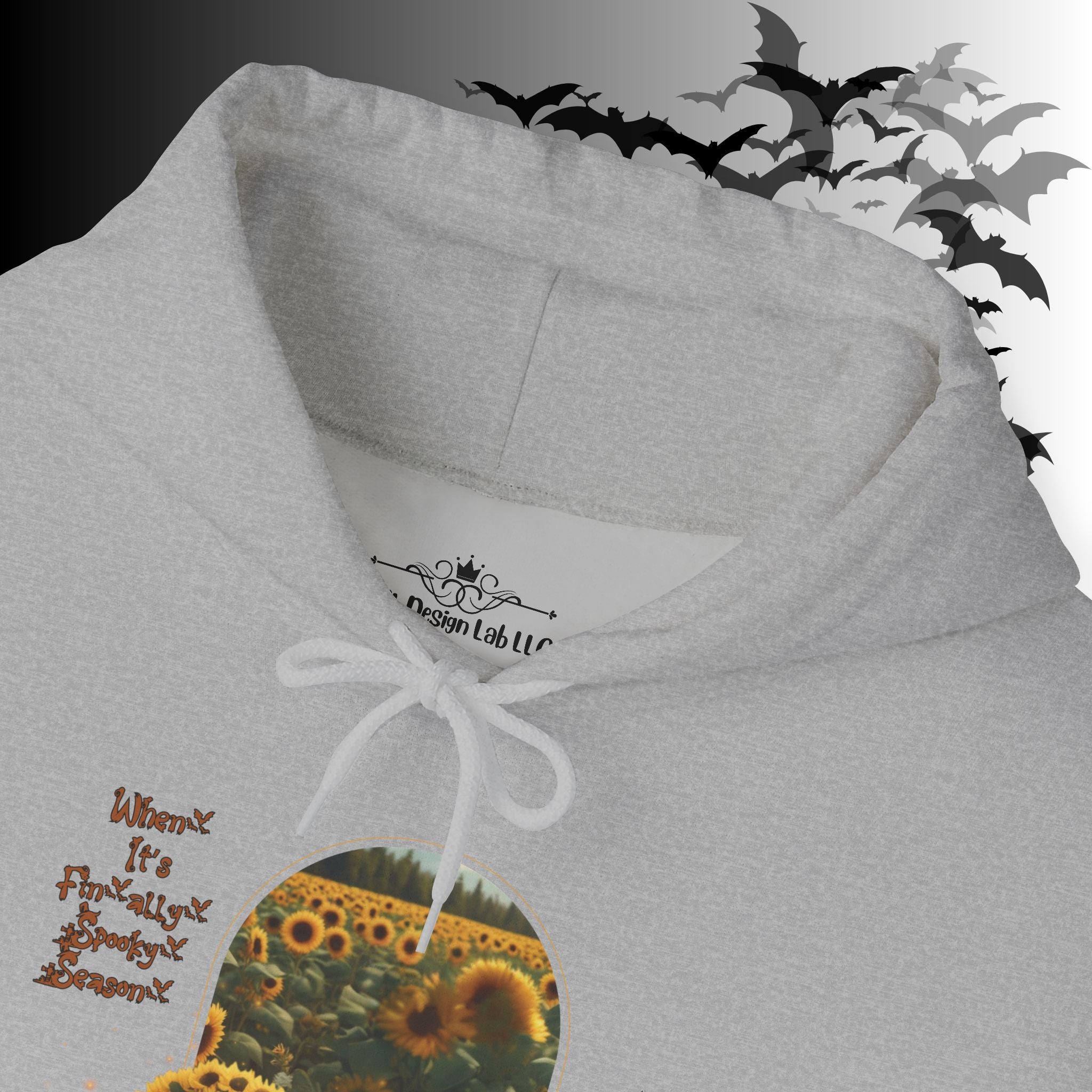 Summerween Ghost Hoodie — When It's Finally Spooky Season Pullover