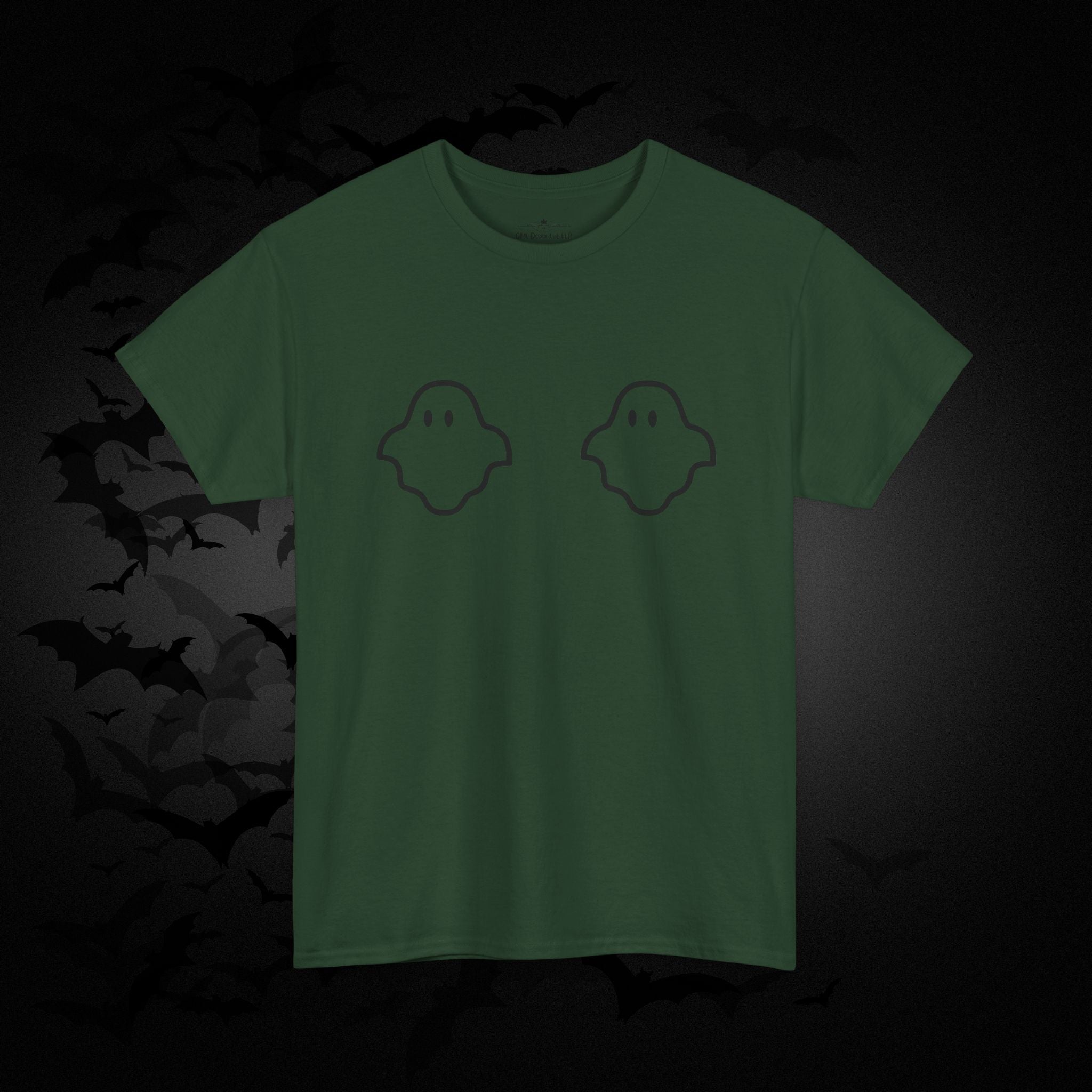 "Boo-bies" Ghost Pun Halloween T-Shirt — Funny Spooky Season Tee