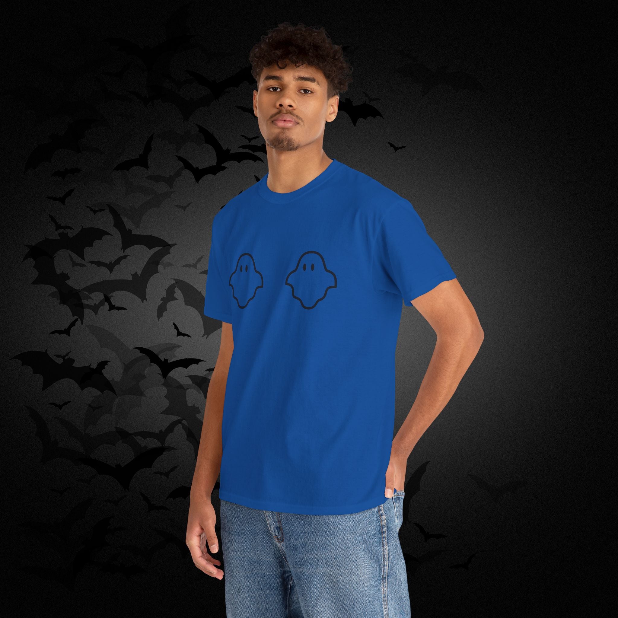 "Boo-bies" Ghost Pun Halloween T-Shirt — Funny Spooky Season Tee