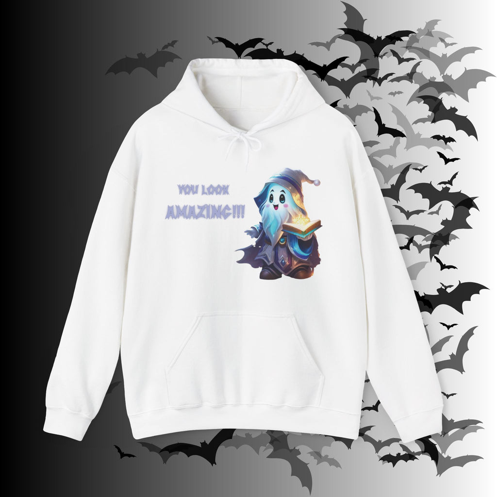 You Look Amazing Wizard Ghost Hoodie — Kawaii Witchy Pullover