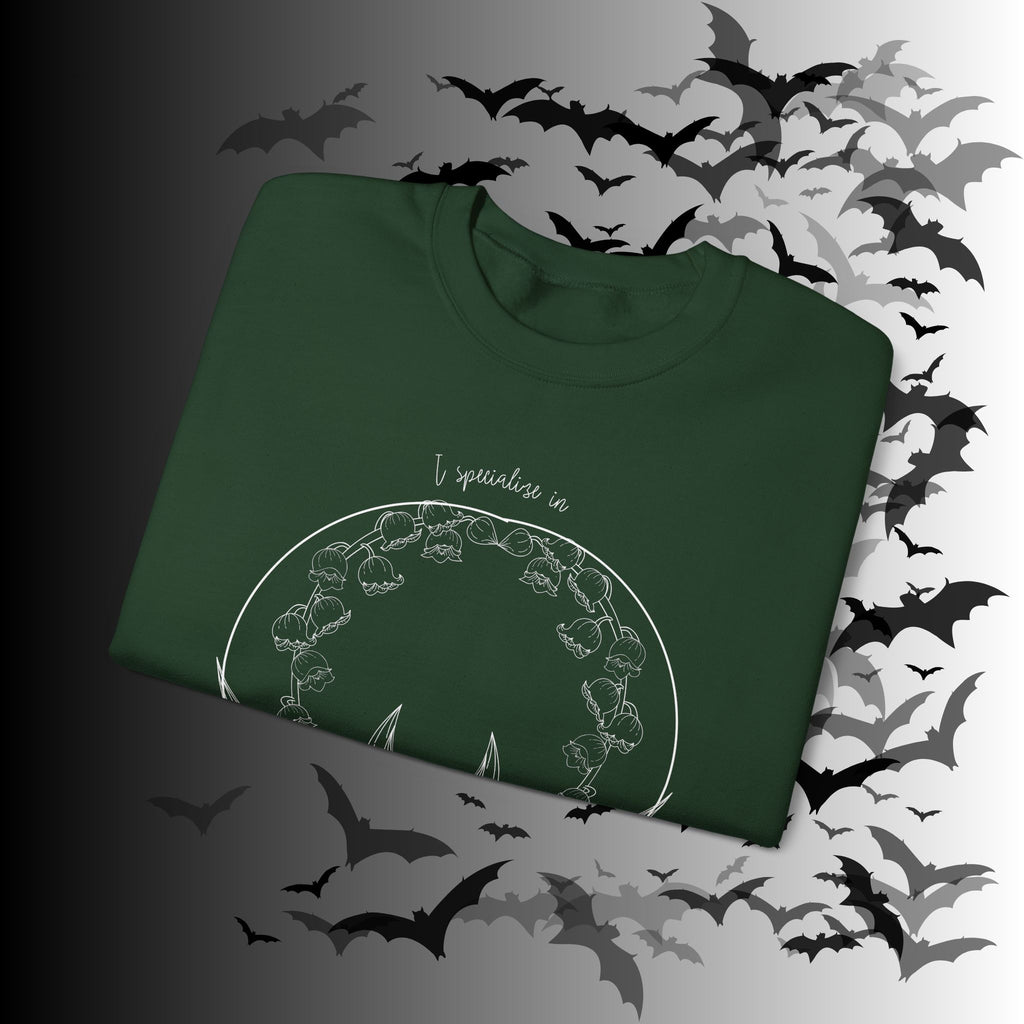 Witchy Botanist Crewneck Sweatshirt — F*ck Around and Find Out Botany