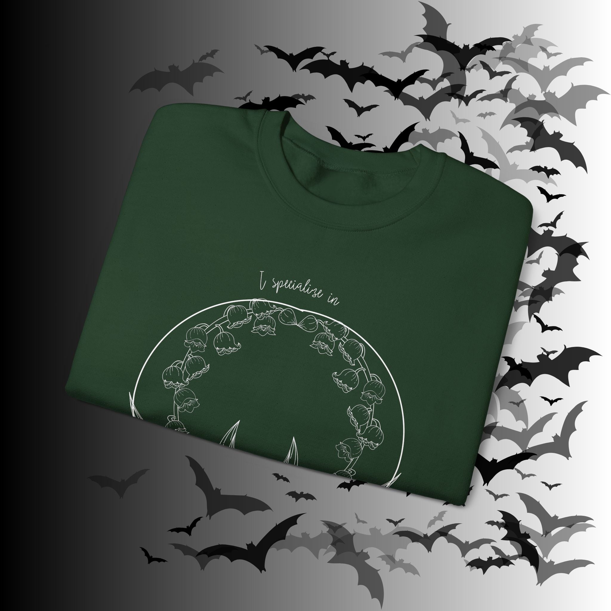 Witchy Botanist Crewneck Sweatshirt — F*ck Around and Find Out Botany