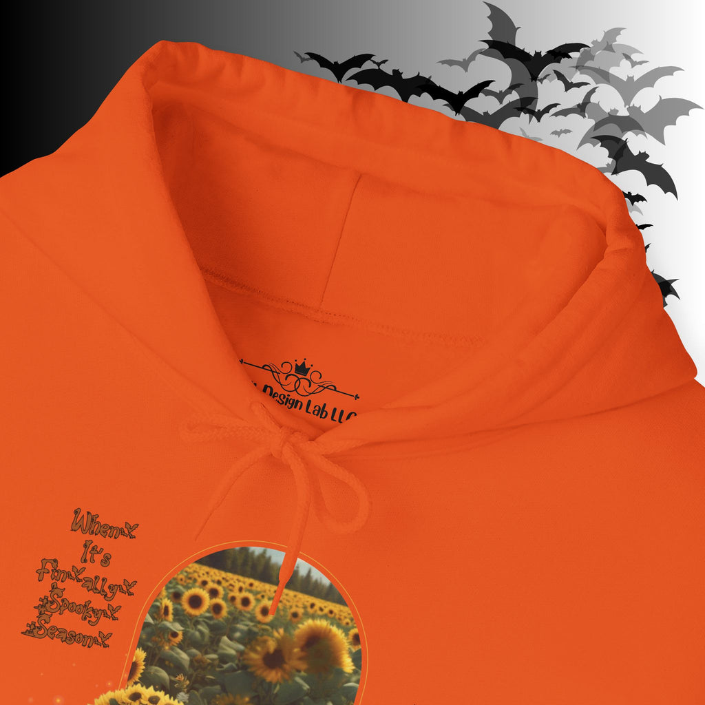 Summerween Ghost Hoodie — When It's Finally Spooky Season Pullover