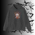 Spooky Season Cat Hoodie — Kawaii Halloween Pumpkin Pullover
