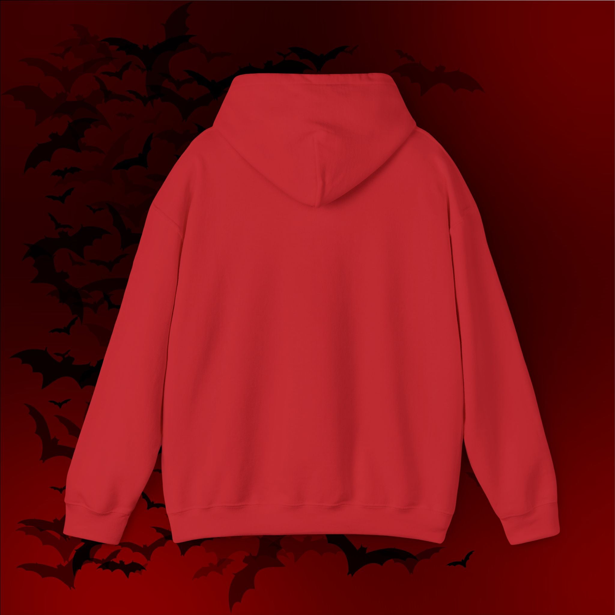 Merry Creepmas Hoodie — Gothic Christmas Skull Santa Pullover