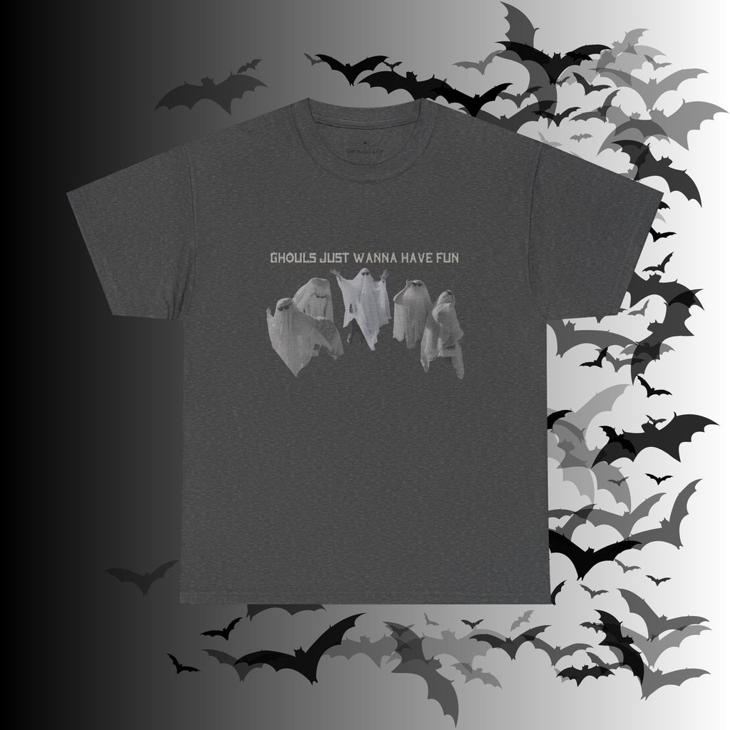 "Ghouls Just Wanna Have Fun" Ghost T-Shirt — Gothic Humor Tee