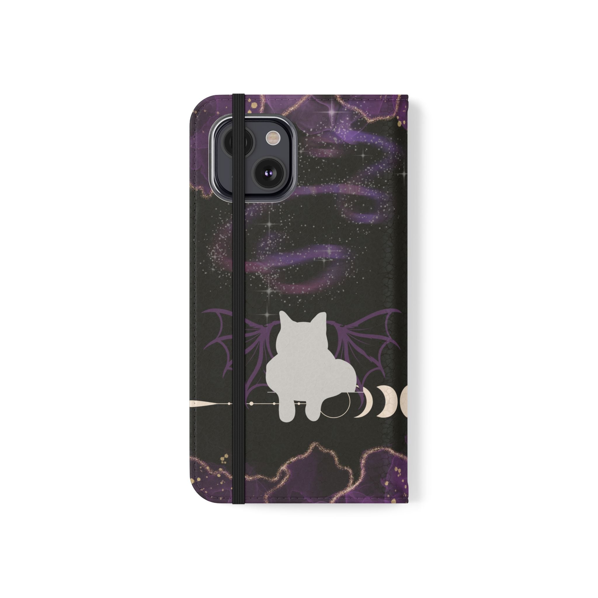 Copy of Goth Botanical Flip Wallet Case for iPhone and Samsung Galaxy Phones