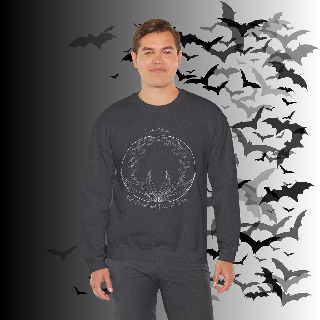 Witchy Botanist Crewneck Sweatshirt — F*ck Around and Find Out Botany