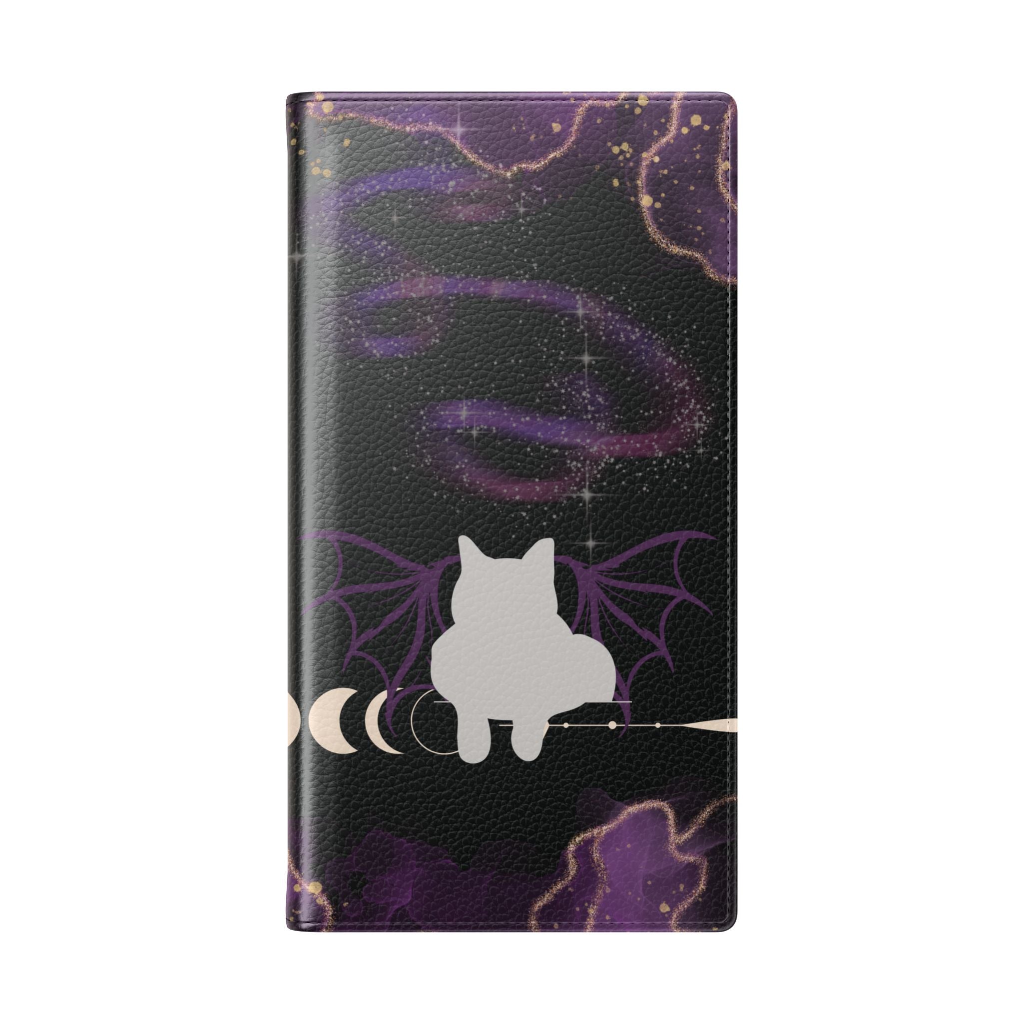Copy of Goth Botanical Flip Wallet Case for iPhone and Samsung Galaxy Phones
