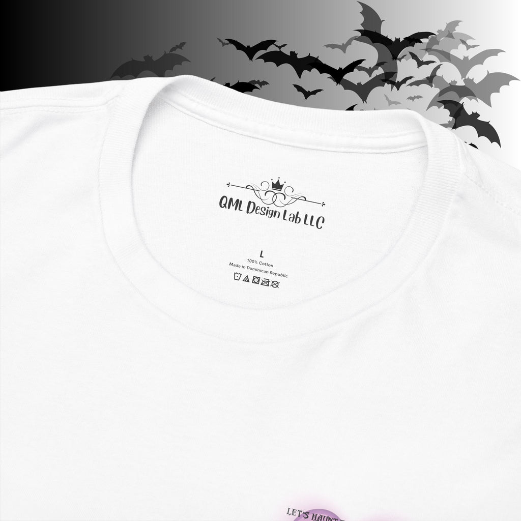 "Let's Haunt People Together Forever" Ghost Couples T-Shirt — Matching Halloween Tee