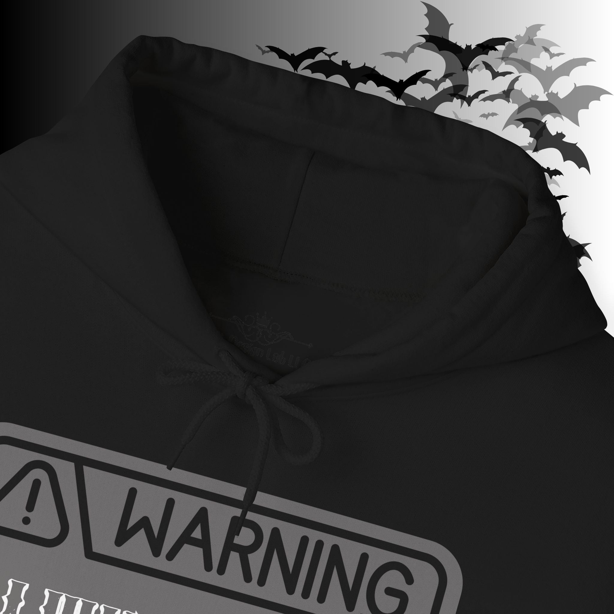 Warning I Will Hurt Your Feelings Hoodie — Funny Gothic Attitude Pullover