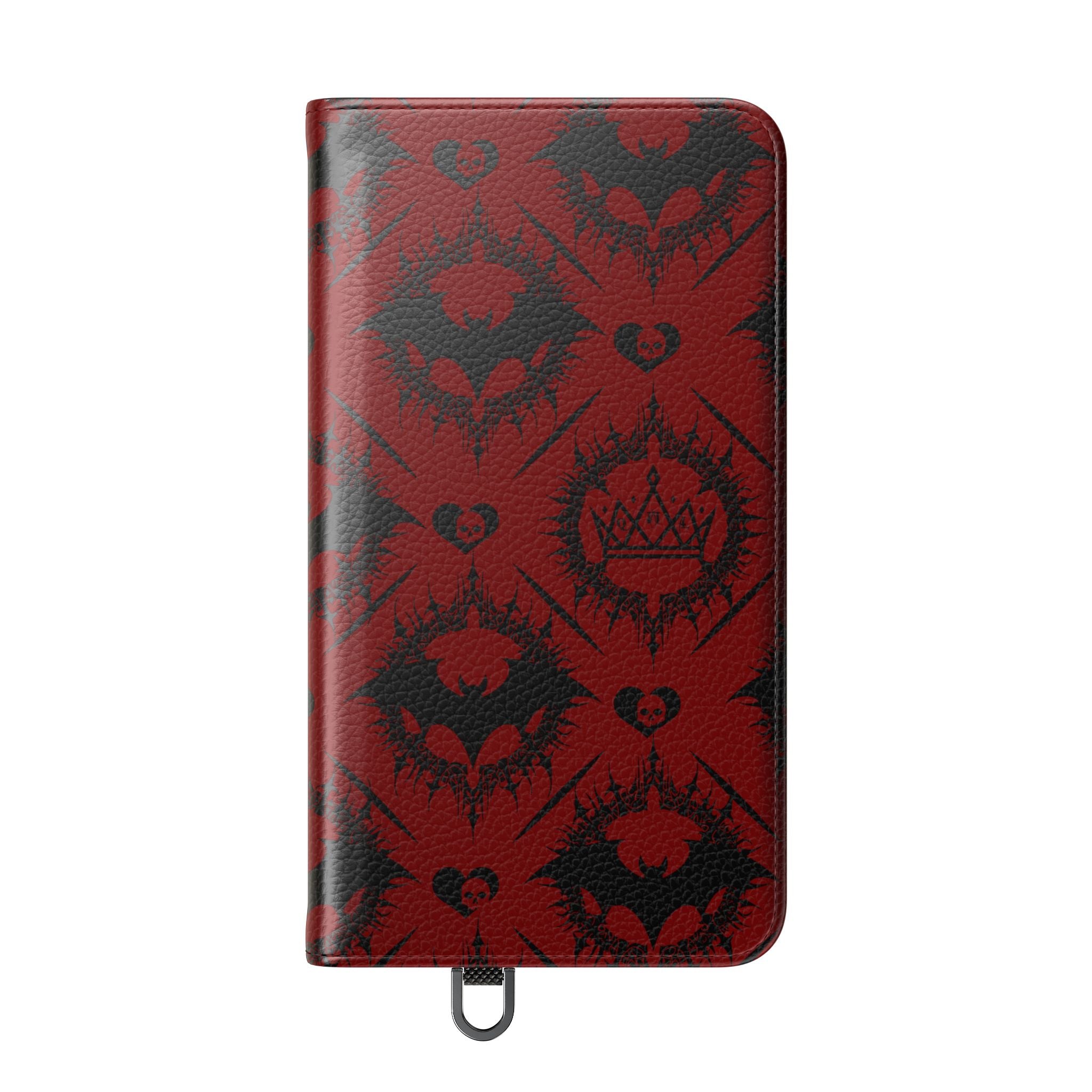 Copy of Gothic Bat Wallet Flip Case - Elegant Goth Phone Wallet - Bat Pattern Flip Case - Gothic Phone Case - Stylish Wallet Phone Case
