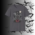 "Here Lies My Last F*ck" Gothic Gravestone T-Shirt — Spooky Humor Tee