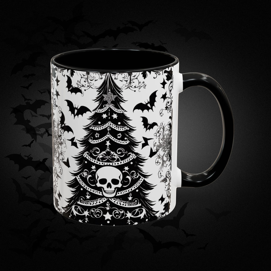 Merry Creepmas Gothic Coffee Mug – Spooky Christmas Gift