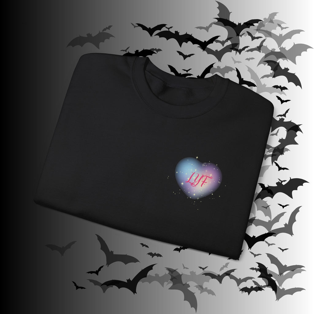 Love You Forever Skeleton Crewneck Sweatshirt — Gothic Valentine's Couples