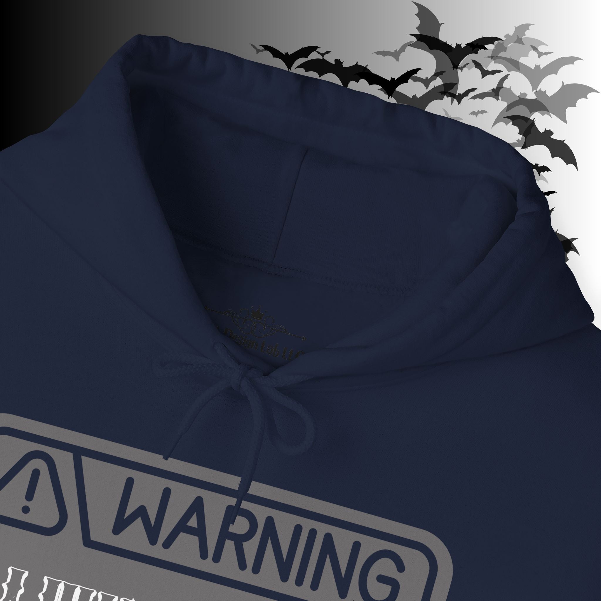 Warning I Will Hurt Your Feelings Hoodie — Funny Gothic Attitude Pullover