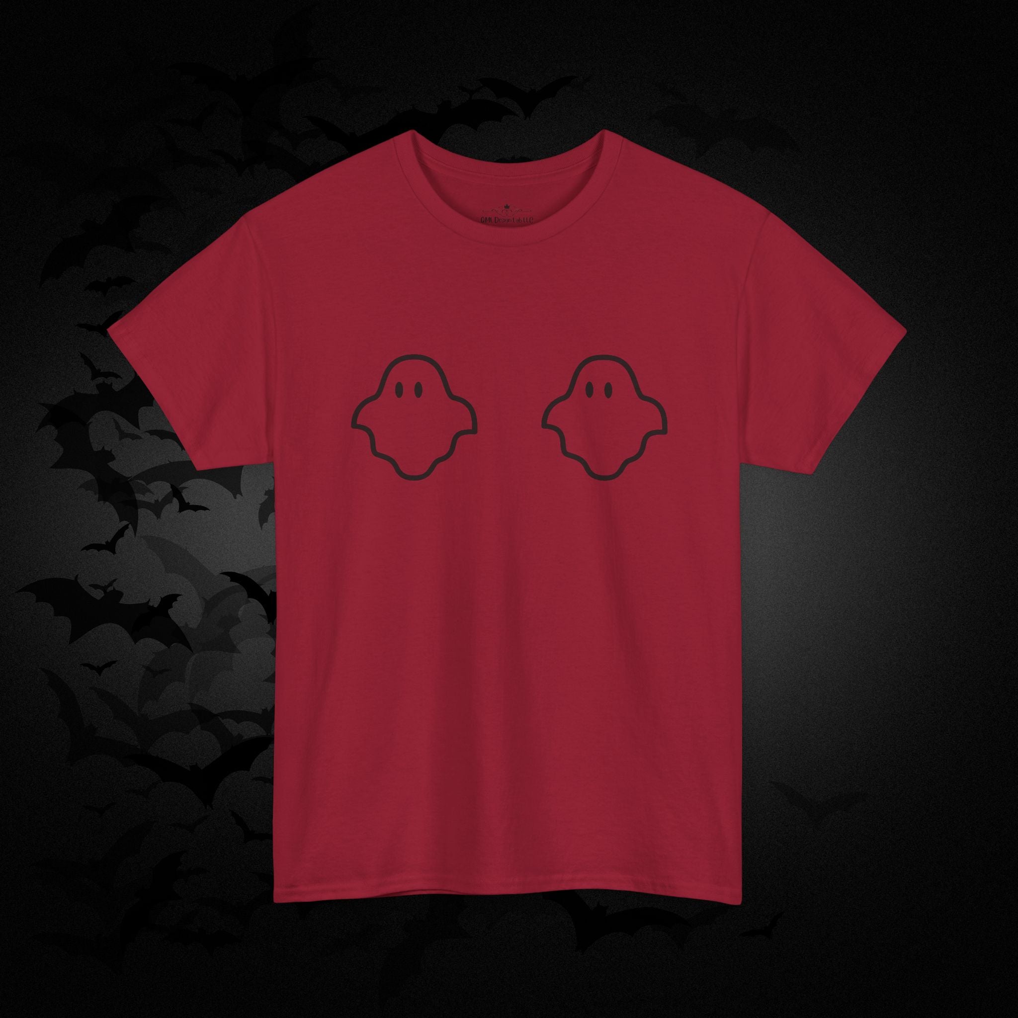 "Boo-bies" Ghost Pun Halloween T-Shirt — Funny Spooky Season Tee