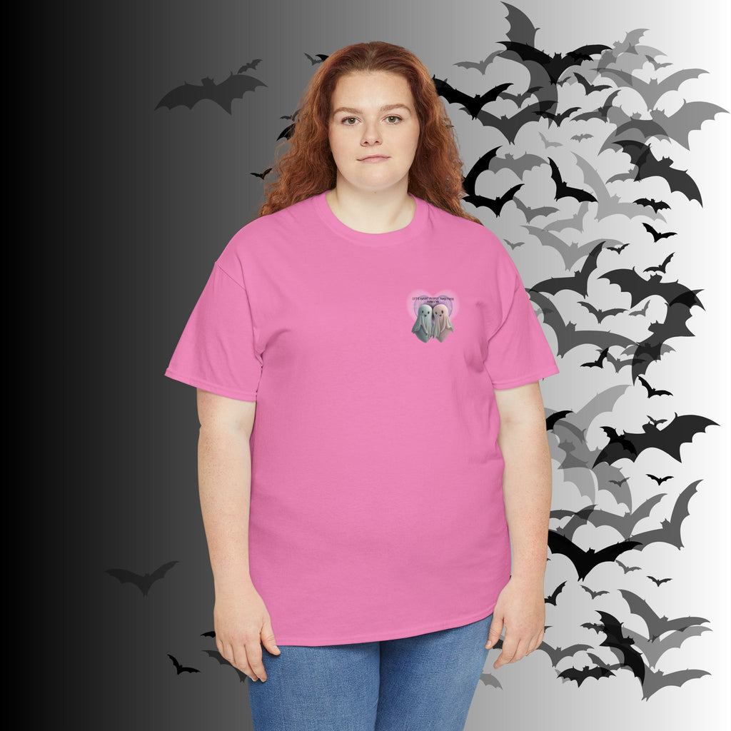 "Let's Haunt People Together Forever" Ghost Couples T-Shirt — Matching Halloween Tee