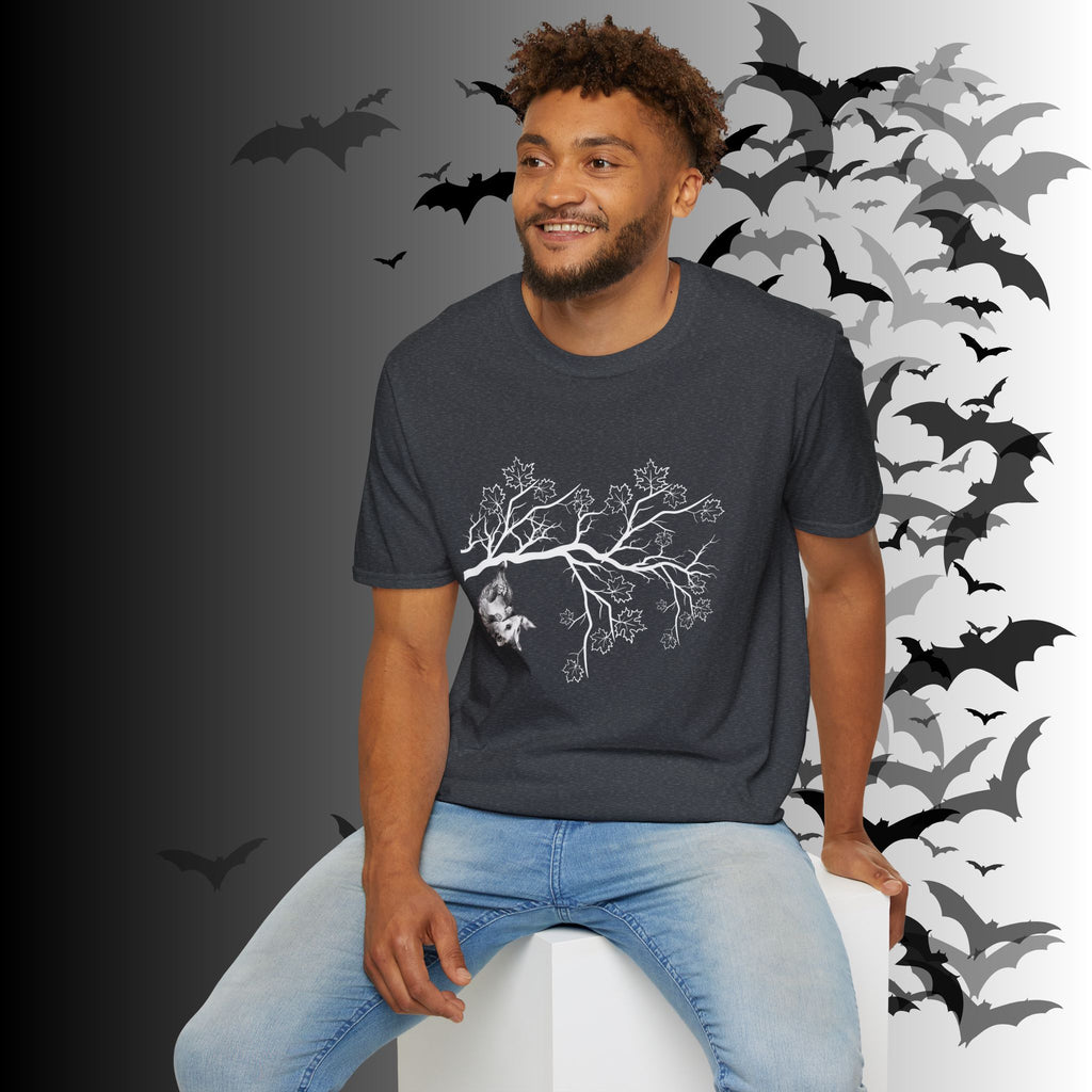 Gothic Hanging Possum T-Shirt — Cute Dark Academia Nature Tee