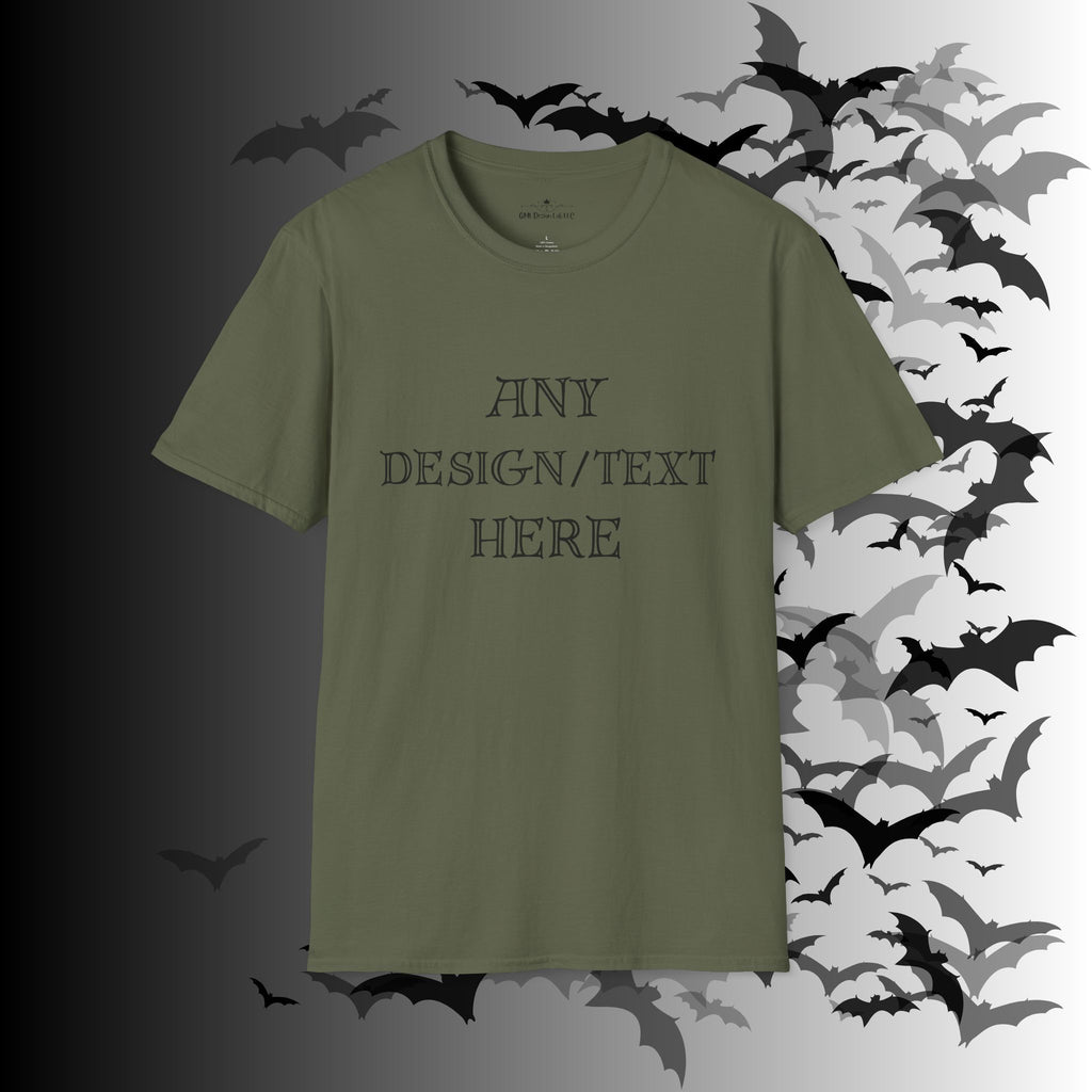 Custom TShirt - Personalized Shirt - Custom Design or Text Tee - One of A Kind Shirt