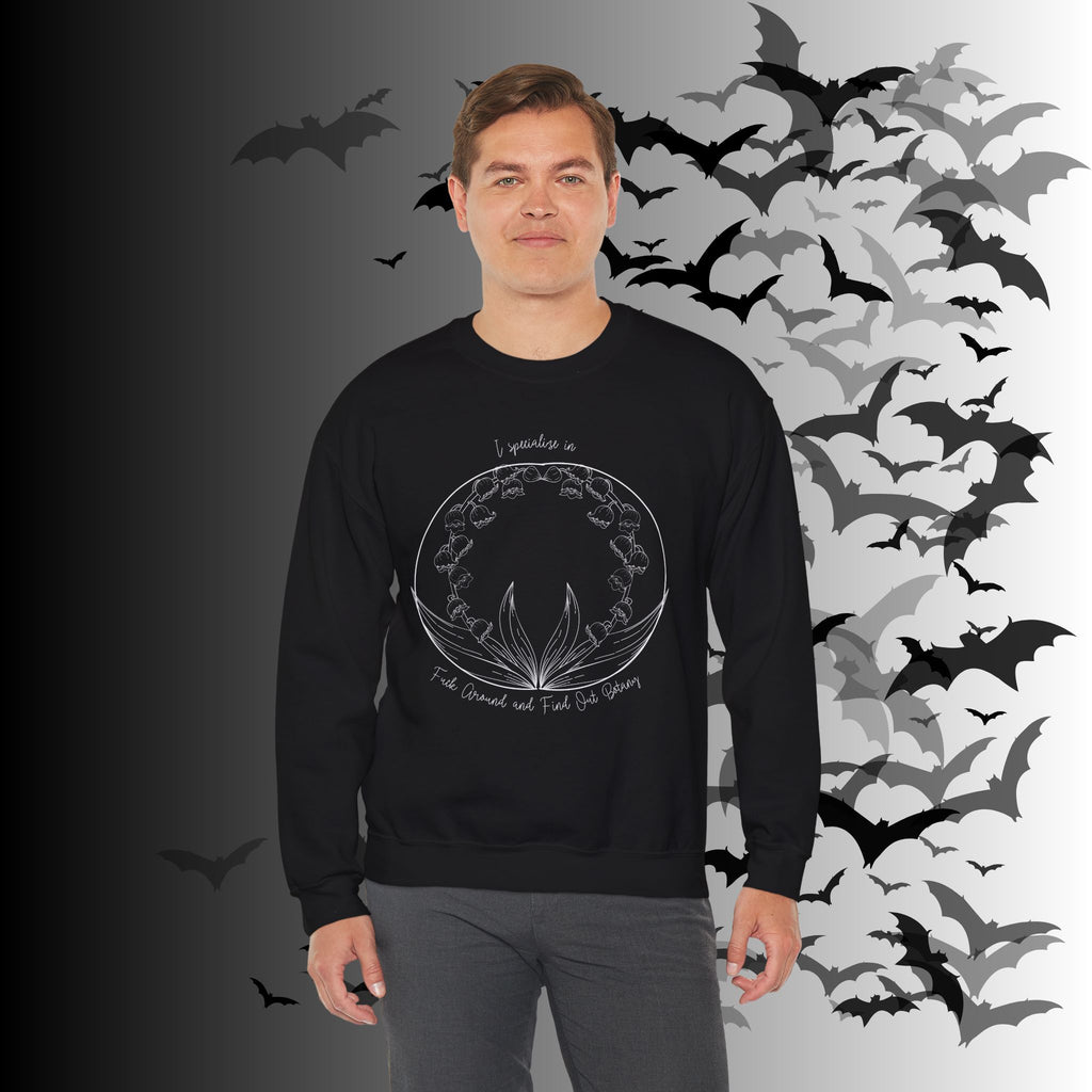 Witchy Botanist Crewneck Sweatshirt — F*ck Around and Find Out Botany