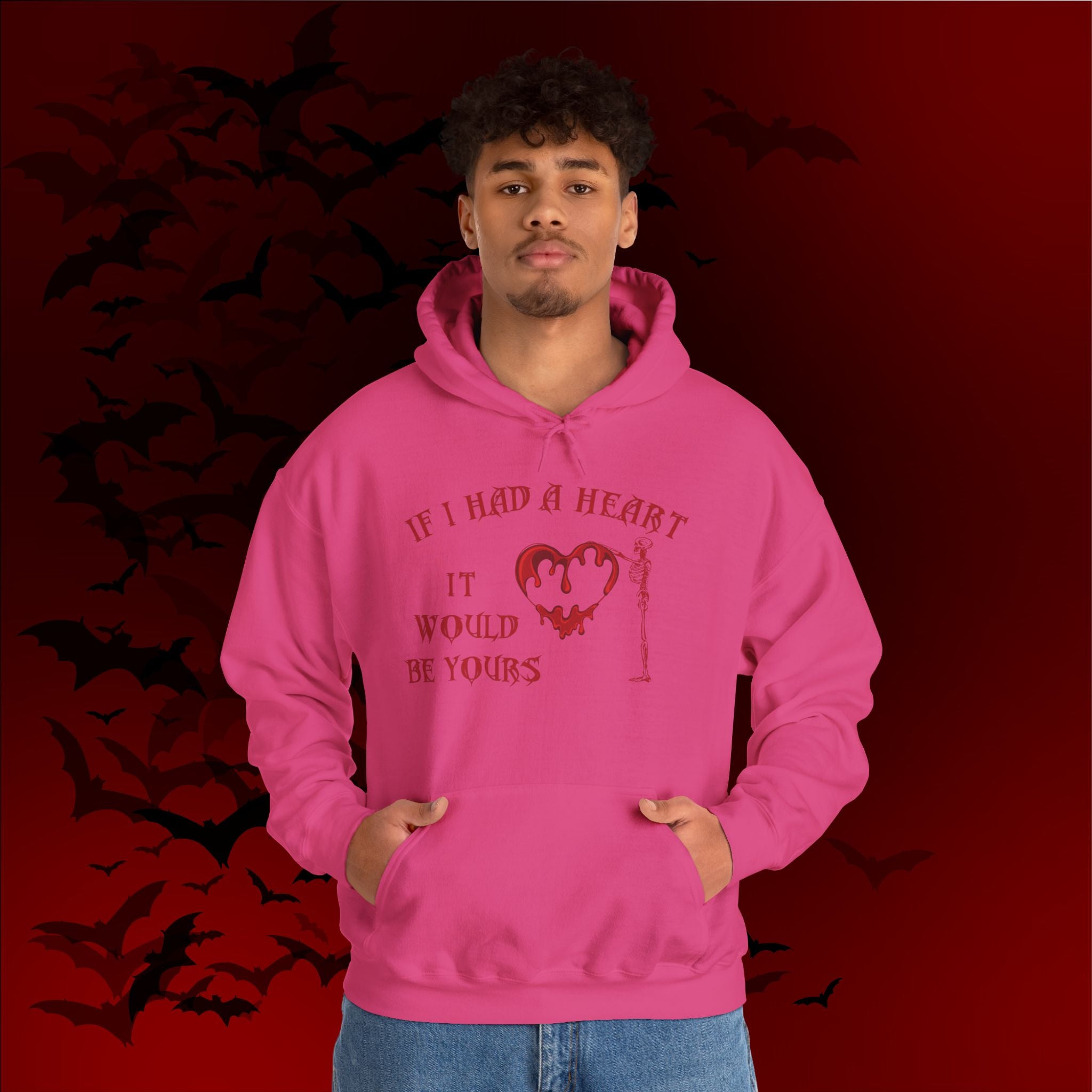 If I Had a Heart It Would Be Yours Hoodie — Gothic Valentine's Day Pullover
