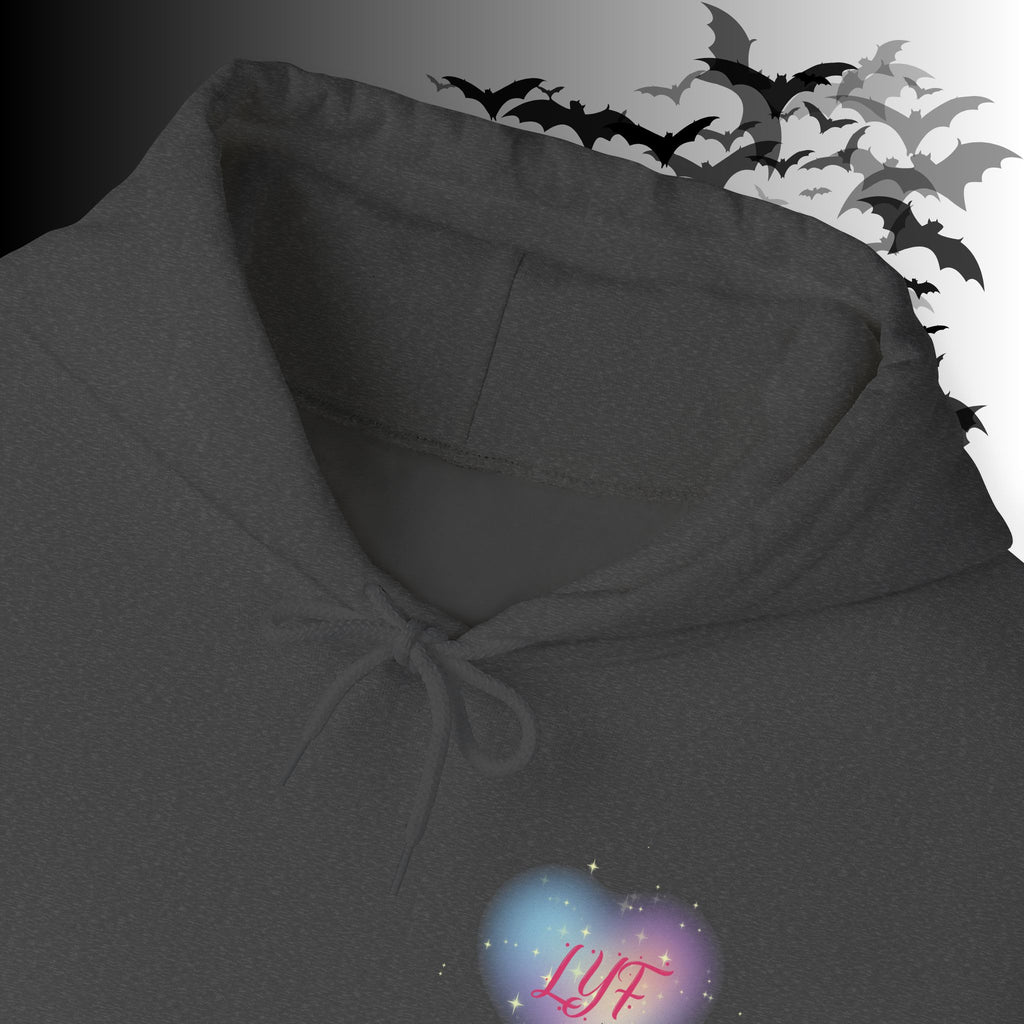 Love You Forever Skeleton Hoodie — Gothic Valentine's Couples Pullover