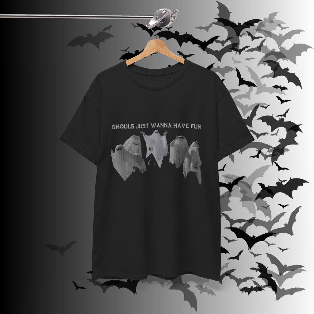 "Ghouls Just Wanna Have Fun" Ghost T-Shirt — Gothic Humor Tee