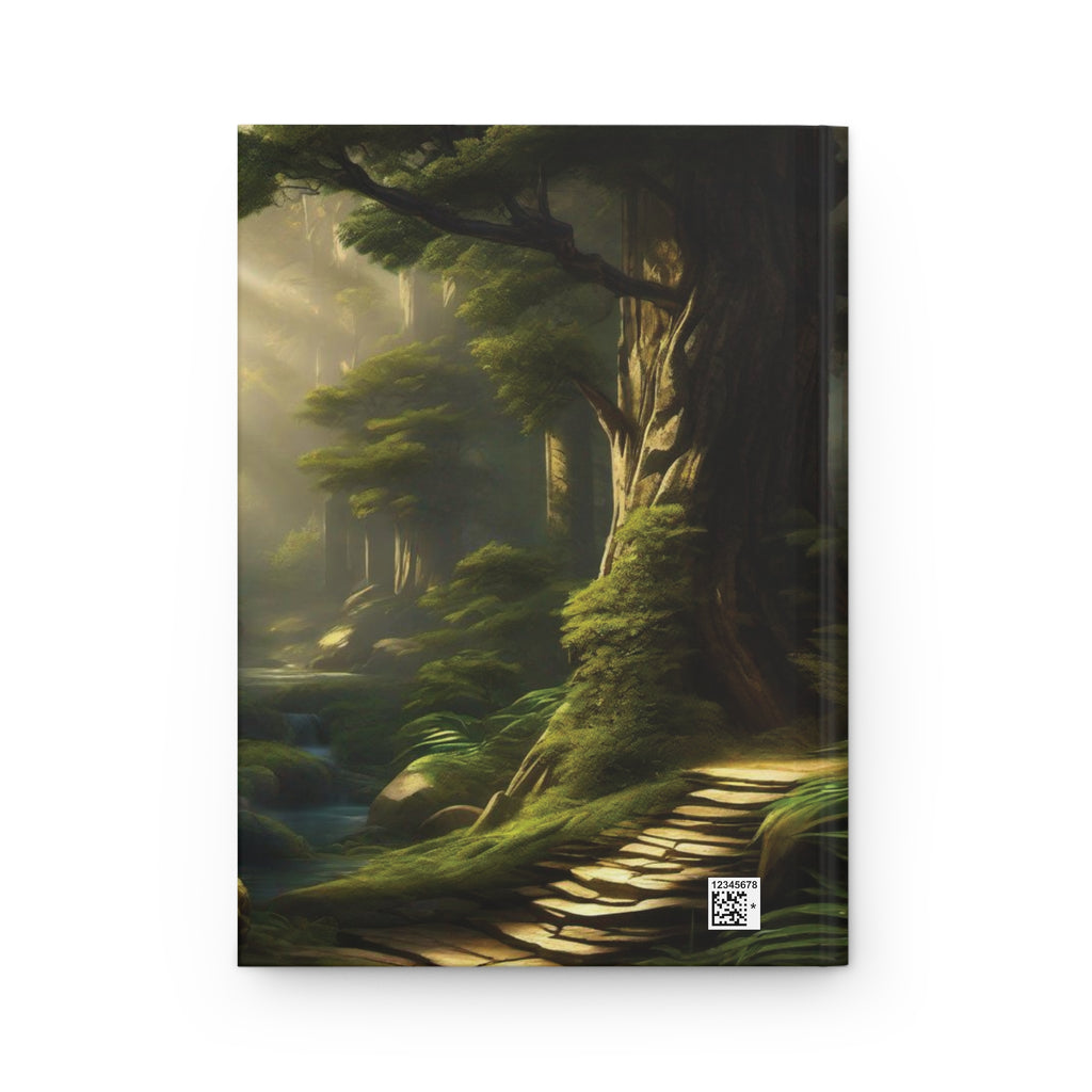 Dark Academia Forest Witch Journal – Hardcover Lined Magical Forest Notebook
