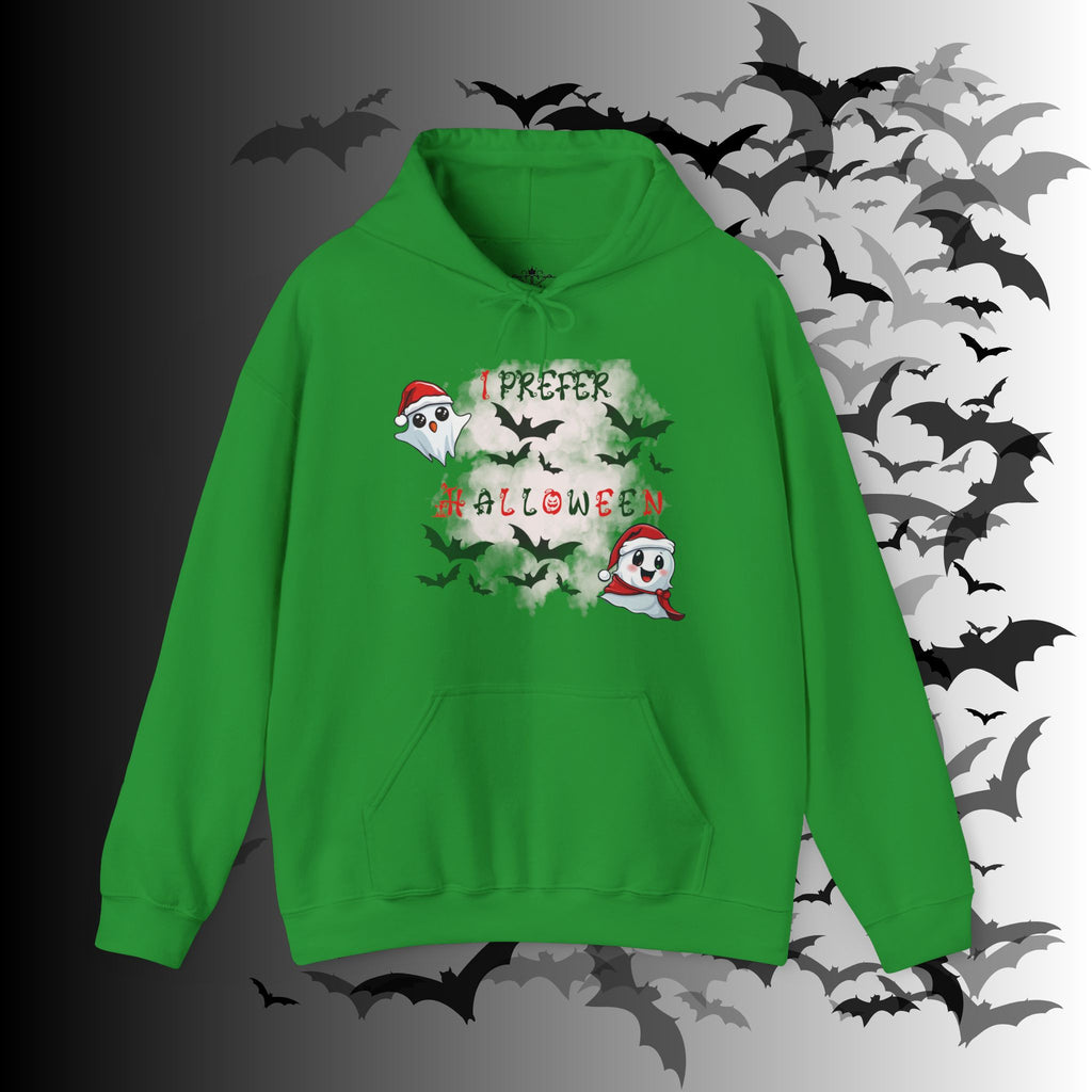 I Prefer Halloween Ghost Hoodie — Kawaii Gothic Christmas