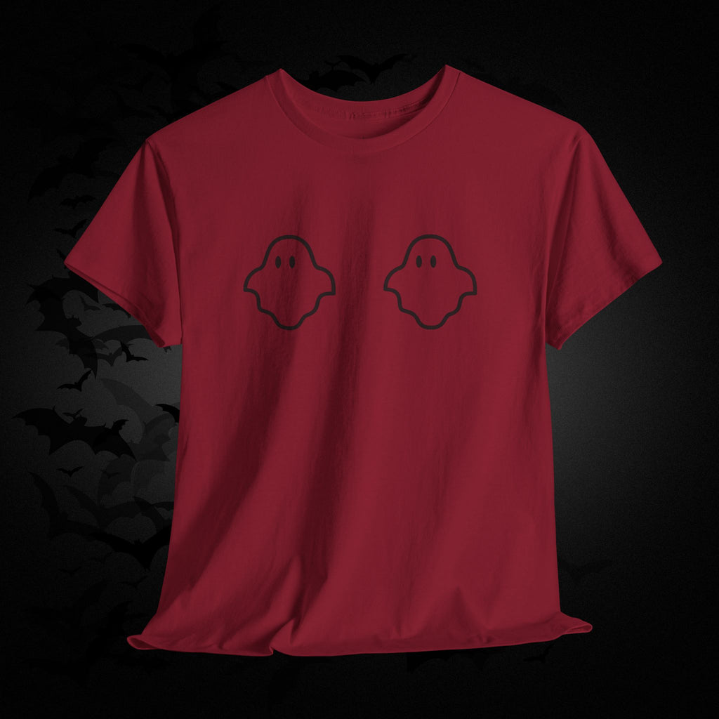 "Boo-bies" Ghost Pun Halloween T-Shirt — Funny Spooky Season Tee