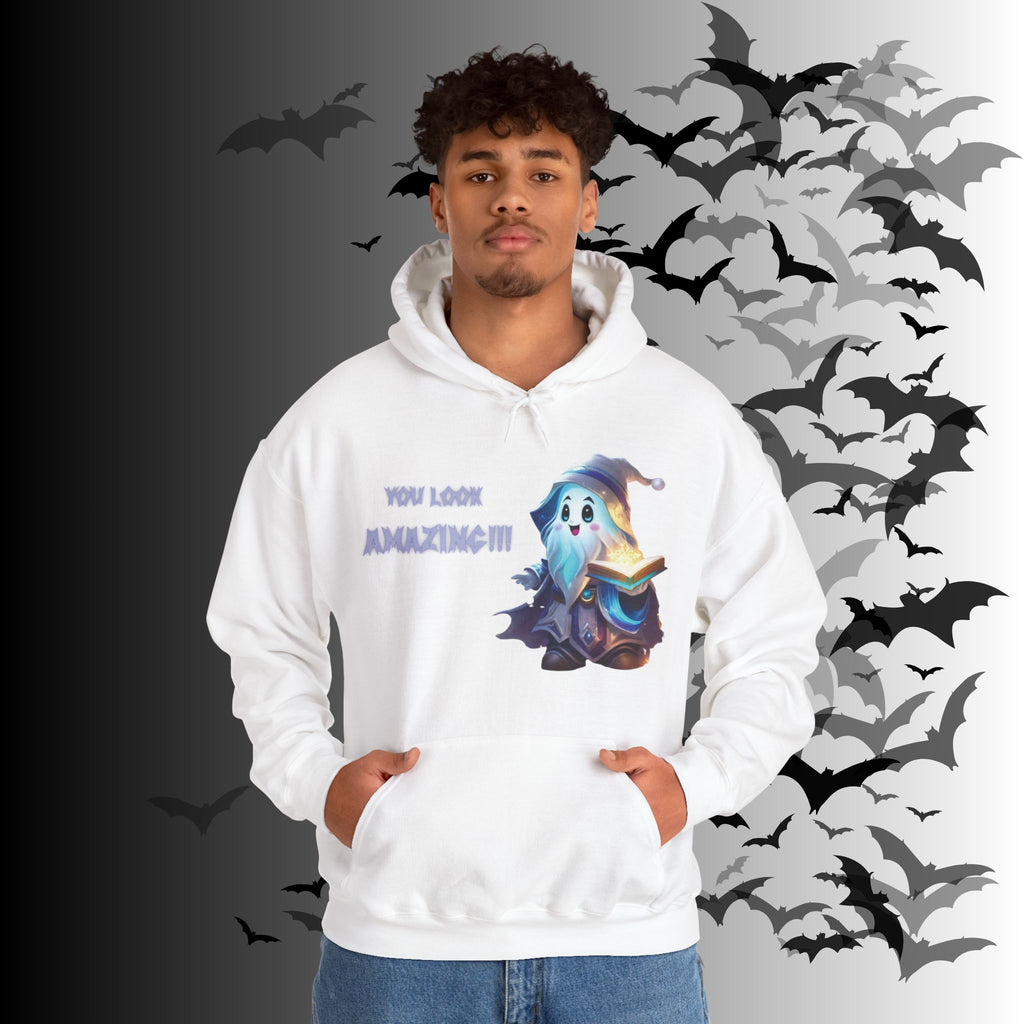 You Look Amazing Wizard Ghost Hoodie — Kawaii Witchy Pullover