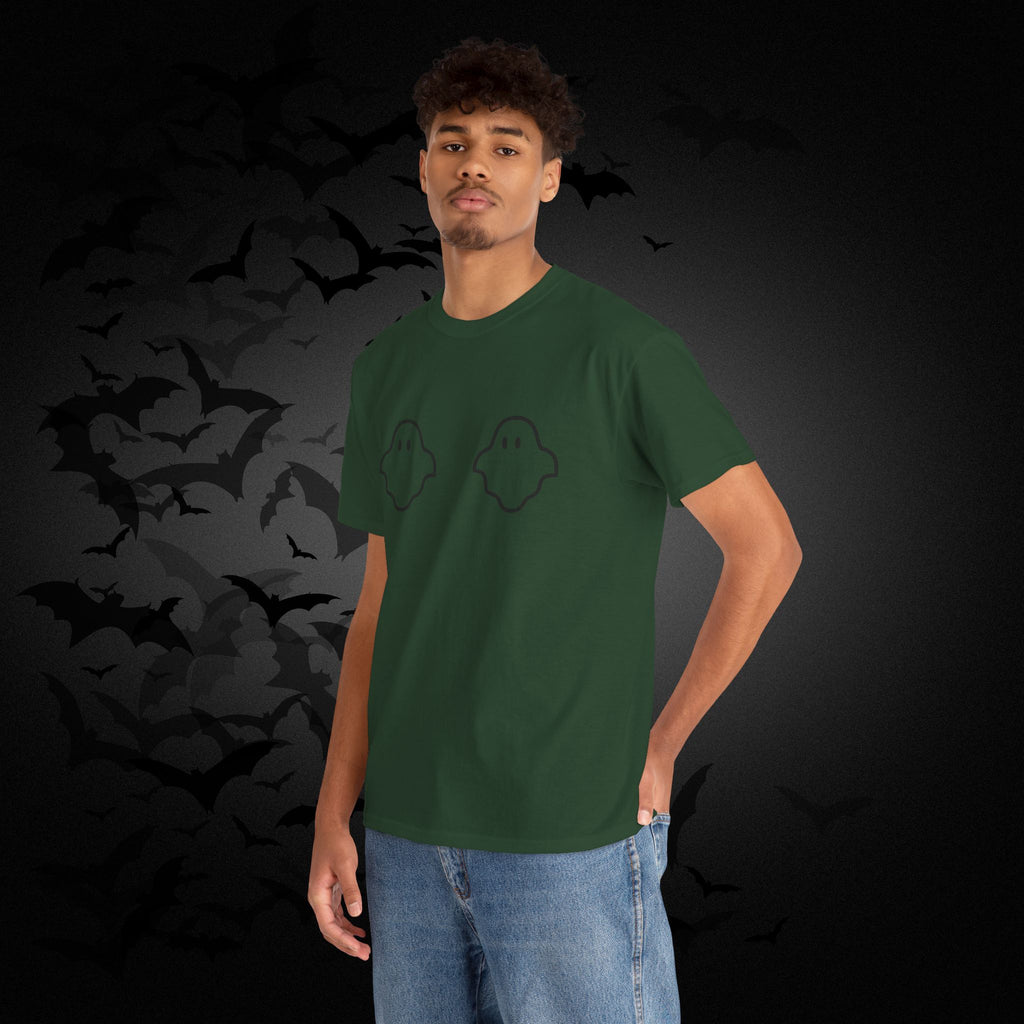 "Boo-bies" Ghost Pun Halloween T-Shirt — Funny Spooky Season Tee