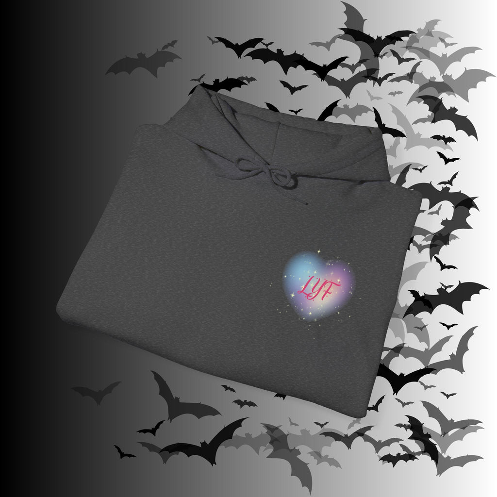 Love You Forever Skeleton Hoodie — Gothic Valentine's Couples Pullover